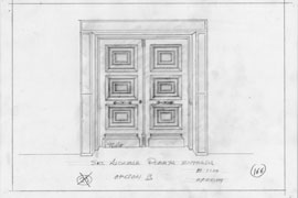 Puerta de entrada a vivienda