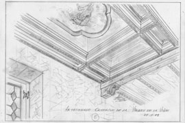 Artesonado camerino VV