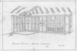 Librerías vista frontal