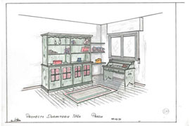 Dormitorio niña, a color